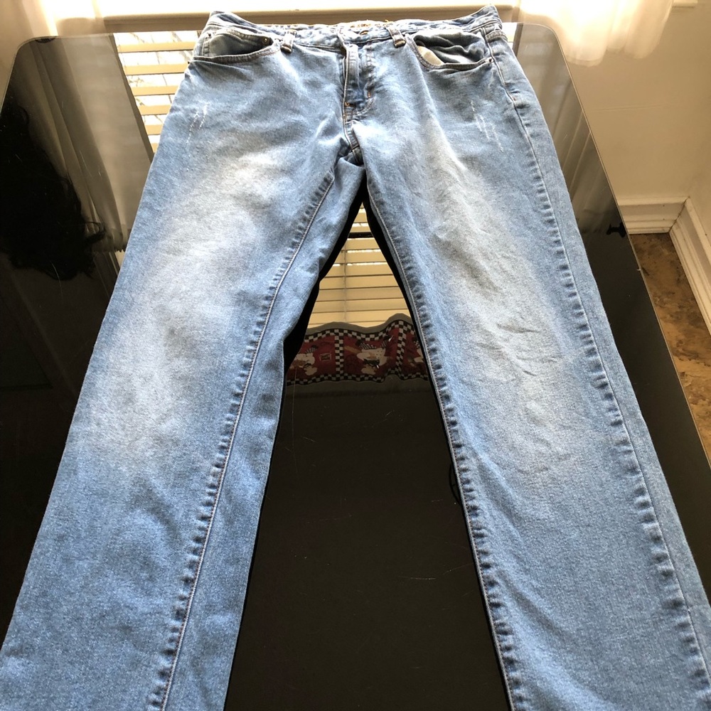 Men’s Blue 32/34 CARBON Bootcut Jeans